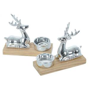 Encantador Portavelas Navideño, Centro de Mesa Festivo para Mesas de Comedor, Fiestas, Repisas de Chimenea y Hogares Invernales - Product Image 3