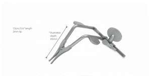 Separador Cervical Vertebral, Instrumento Quirúrgico para Cirugía de Columna Vertebral - Herramienta de Distiracción Vertebral para Aplicaciones en la Columna Cervical - Product Image 2