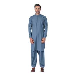 Vêtements traditionnels indiens et pakistanais pour hommes, Salwar Kameez, tenue ethnique légère, fabrication directe d'usine, OEM ODM, vente en gros - Product Image 1