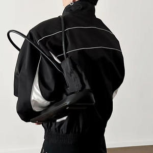 Survêtements d'hiver coupe-vent respirants pour hommes, veste et pantalon d'entraînement à fermeture élastique pour activités de plein air - Product Image 2