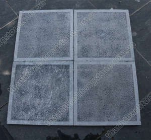 Elegant Bush-Hammered Bluestone Limestone Tiles Honed Border for Stylish Patios, Courtyards & <b>Landscaping</b> - Product Image 3