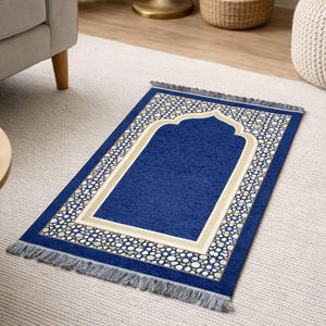 Tapis de prière musulmans en gros - Surface épaisse et douce, antidérapants, tailles et couleurs personnalisées, utilisation en voyage, haute qualité, service OEM/ODM - Product Image 6