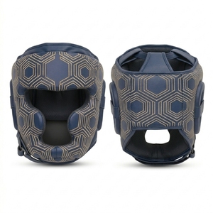 Protège-tête de boxe de qualité supérieure pour jeunes et adultes, unisexe, couleur unie, avec protection OEM pour la boxe et le karaté - Product Image 3