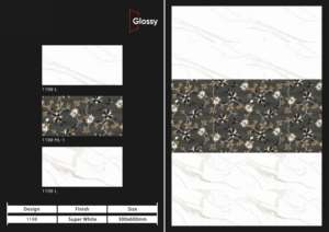 กระเบื้องบุผนังเซรามิกเนื้อเรียบหรูหรา ขนาด 30x60 ซม. สำหรับตกแต่งผนังภายในสไตล์ร่วมสมัย เหมาะสำหรับห้องน้ำและห้องครัวสมัยใหม่ - Product Image 3