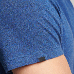 เสื้อยืดโอเวอร์ไซส์ผู้ชายผ้าฝ้าย 100% แต่งขอบตัดสี สไตล์สตรีทแวร์ลำลองเรียบง่าย ขายดีปี 2023 - Product Image 6
