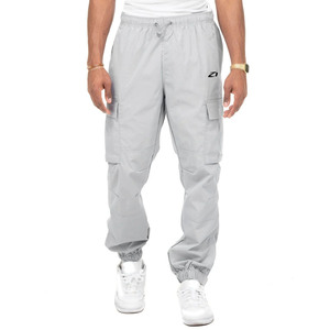 Pantalon cargo jogger en nylon pour homme, avec revers élastiques, décontracté, utilitaire, léger, fabrication OEM personnalisée, fournisseur en gros - Product Image 5