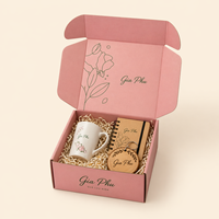 Boîte d'expédition en carton ondulé de luxe imperméable avec logo personnalisé pour cadeau souvenir - Emballage personnalisé couleur et taille, vente en gros