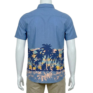 เสื้อเชิ้ตทรงหลวมพิมพ์ลายหัวกะโหลกเสือสไตล์ฮาวาย ผ้าโพลีเอสเตอร์ 100% ระบายอากาศ แห้งเร็ว สไตล์ไฮสตรีท - Product Image 4