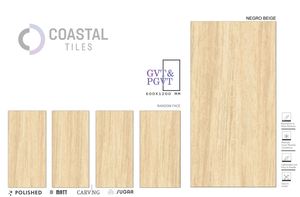 กระเบื้องลายไม้ 9 มม. กระเบื้องพอร์ซเลนขัดเงา 600x1200 มม. / 24x48 ดีไซน์คลาสสิกทันสมัย เกรด A กระเบื้องทนไฟคุณภาพพรีเมียม - Product Image 2