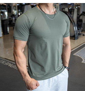 เสื้อยืดแขนยาวผู้ชายทรงเข้ารูป ผ้าฝ้าย 100% น้ำหนัก 200 กรัม ไซส์ใหญ่ สำหรับฤดูร้อน - Product Image 4