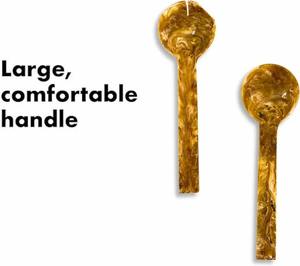 Ensemble d'ustensiles à salade en résine écologique, 100 % compatibles lave-vaisselle pour la maison et l'hôtellerie, comprenant une cuillère à glace - Product Image 4