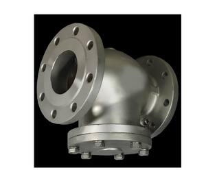 วาล์วกันกลับเหล็กกล้าคาร์บอนแรงดันสูงแบบสวิง คลาส 150 ชนิดเชื่อมต่อหน้าแปลน ขนาดพอร์ต 2 นิ้ว ODM สำหรับอุตสาหกรรมเคมี - Product Image 3