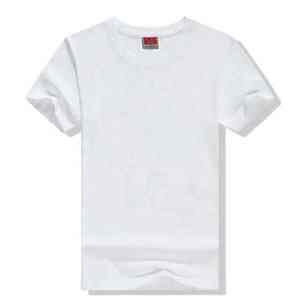 เสื้อยืดคอกลมแขนสั้นผ้าฝ้าย 100% สีขาวเรียบสำหรับผู้ชาย พิมพ์ลายตามสั่ง เหมาะสำหรับแคมเปญหาเสียง - Product Image 5