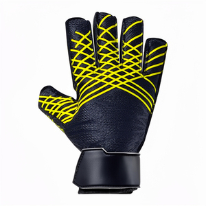 ARTIZ INTERNATIONAL Custom Logo Pro Football Goalkeeper <b>Gloves</b> Thick <b>Latex</b> Non-Slip Wear-Resistant Hook Loop Closure Unisex OEM - Product Image 4