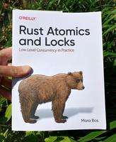 Rust Atomics Locks Mara Bos, Libro de Bolsillo de Alta Calidad, 252 Páginas, Desarrollo de Software, Codificación, Ciencia de la Computación, Educación Informática, Inglés