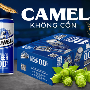 Bière sans alcool CAMEL en canette, style champagne, 0% d'alcool, 330ml, qualité supérieure, vente en gros, export en vrac - Product Image 5