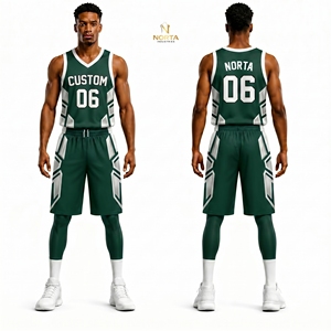 Uniformes de Baloncesto Sublimados con Patrón de Bandera Estilo Maryland, Tela que Absorbe la Humedad, Ropa Deportiva para Equipos, Ropa para Torneos - Product Image 2