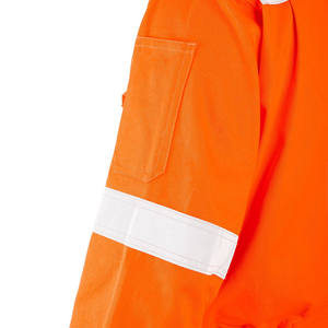 Custom Made High Visibility Reflective Coverall Welding Suit for <b>Construction</b> and Mechanic Working Uniform OEM Service - Product Image 4