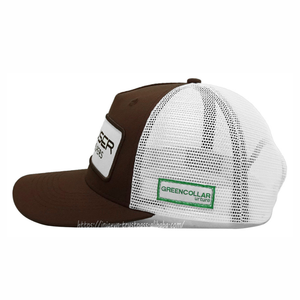 Gorra Trucker de Malla con Logotipo Personalizado al por Mayor, Gorra de 5 Paneles con Parche Bordado, Gorra de Béisbol Estructurada Transpirable, Gorra de Negocios, Gorras - Product Image 3