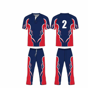 Tenue de cricket professionnelle, vêtements de sport pour équipe, maillot et pantalon de cricket assortis, tissu haute performance anti-humidité - Product Image 2