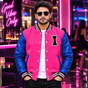 Veste en laine Varsity pour homme, veste personnalisée brodée, veste Varsity sur commande, manteau Letterman personnalisé - Product Image 3