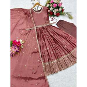 Vestido de fiesta de diseñador para mujer con Conjunto elegante Pent y Dupatta - Product Image 1