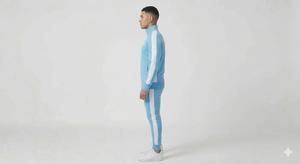 Rexfit Sports Custom Men <b>Plain</b> <b>Tracksuit</b> Slim Fit Full Zipper Streetwear Sportswear Set Men's <b>Tracksuit</b> For Winter Season - Product Image 3