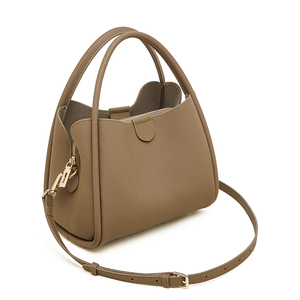 Genuine Leather High Quality Women's Fashion Tote Bags with Open & Zipper Closure Customizable Shoulder & Crossbody Bags - Product Image 3