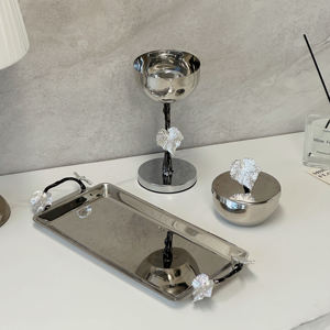 Designer Bakhoor Burner Set with Luxury Mabkhara <b>Decorative</b> Tray and Incense Container Arabic Oud Burner Premium Home <b>Decor</b> - Product Image 5