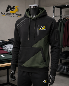 Sudadera con Capucha Personalizada para Hombre, Logotipo Bordado, Tela Premium, Estilo Casual, Color Sólido, Diseño con Bolsillos, Corte Regular, Sudadera de Punto - Product Image 6