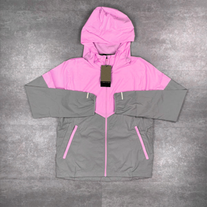 Survêtement technique d'extérieur 2 pièces pour homme avec doublure en mesh, sweat à capuche zippé et short - Product Image 3