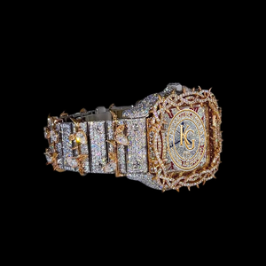 Montre mécanique carrée de luxe, incrustée de diamants, analogique à quartz, bracelet en acier inoxydable, style vintage - Product Image 2