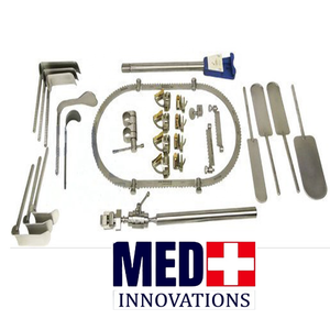 Basis Instrumentos quirúrgicos Bookwalter Retractor Set Retractores completos de autorretención para cirugía abdominal Acero inoxidable Med - Product Image 3