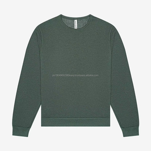 เสื้อสเวตเชิ้ตคอกลมเข้ารูปปกติเสื้อสเวตเชิ้ตคอกลมมีฮู้ด3911ผ้าแคนวาสสิกสำหรับทุกเพศ - Product Image 1