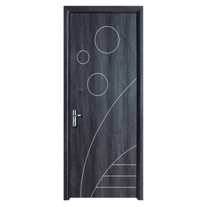 Puerta Interior de Diseño de Lujo en Madera Plástica Compuesta (WPC), Duradera, Impermeable, Resistente a las Termitas, Ecológica, para Hotel, Apartamento, Villa - Product Image 1