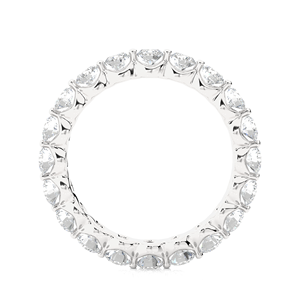 Anillo de Diamantes de Oro Sólido de 18K de Diseño de Lujo, 2.03 CT, Diamantes Naturales, Anillo de Compromiso con 20 Piedras de Diamantes - Product Image 4