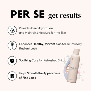 PER SE Tonique Lacté K-Beauty Végan Anti-Âge Éclaircissant & Blanchissant - Formule Peptide Niacinamide Hydratante pour Peaux Sèches - Product Image 3