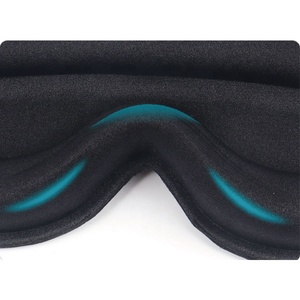 Có thể điều chỉnh 3D tất cả-trong-một Bộ nhớ bông mặt nạ mắt mềm ngủ bịt mắt cho du lịch với vòng tròn tối cứu trợ - Product Image 3