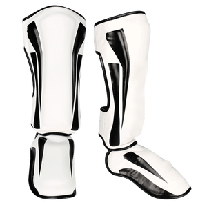 Protège-tibias en cuir PU pour boxe, Muay Thai, arts martiaux, kickboxing, taekwondo, MMA - Product Image 6