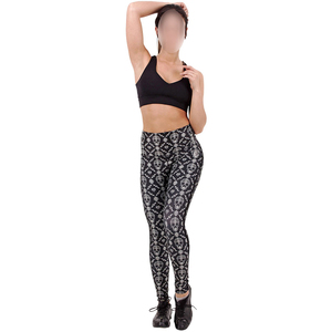 Ropa Deportiva Cómoda, Leggings Deportivos Elásticos con Estampado de Cintura Alta, Ajustados, de Alto Rendimiento para Mujer - Product Image 1