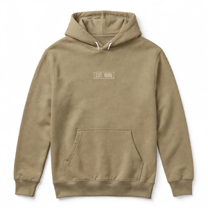 Sweat-shirt à capuche pour homme, design personnalisé, 100% coton tricoté, coupe classique, décontracté, avec logo sur le devant et poche, idéal pour l'automne, de BD - Product Image 3