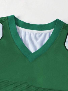 Camiseta de Fútbol Unisex Personalizada al por Mayor, Transpirable, de Malla de Poliéster, Corte Holgado, Impresión Digital Sublimada, Uniforme de Equipo, Servicios OEM - Product Image 5