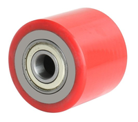 Dashi Nouvelle Offre Spéciale : Ensemble de Roues en Polyuréthane pour Chariot à Palettes Manuel 82x70mm, Roulements 6204, Garantie 1 An, Usage Commercial