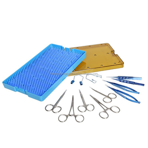 Ensemble d'instruments d'ophtalmologie pour petits animaux, kit de chirurgie oculaire vétérinaire, acier inoxydable, Medtrust, chirurgical, haute qualité - Product Image 3
