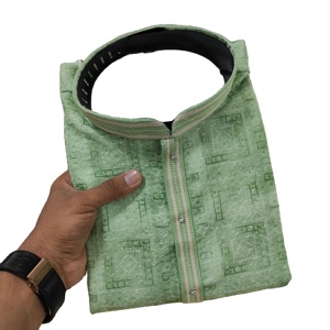 Trabajo de bordado de secuencia de ganchillo listo con tela de mezcla de algodón de lino impresa digital Kurt's - Product Image 1