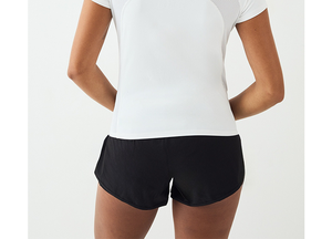 Pantalones Cortos Deportivos de Poliéster y Elastano 2026 para Mujer, Corte Holgado, Doble Cintura, Logotipo de Marca Bordado Personalizado, Pantalones Cortos de Baloncesto - Product Image 3