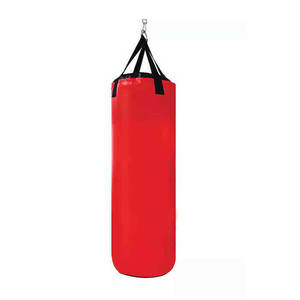 Sac de frappe en cuir véritable et synthétique, robuste, pour entraînement de boxe et arts martiaux, adulte, personnalisable, écologique - Product Image 1