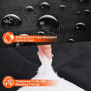 Cortina Magnética Aislante Térmica para Puerta de Garaje, Pantalla Resistente a la Intemperie para Invierno con Capacidad para Dos Autos, Cierre Magnético - Product Image 6