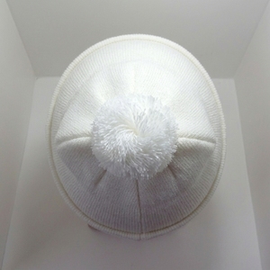 Gorro de Punto Personalizado 100% Algodón con Pompones, Unisex, Logotipo Bordado, Ajustable, para Viajes, OEM, ODM, Marca Privada, Venta al Por Mayor - Product Image 4
