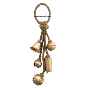 Campana Colgante de Aluminio Metálico para Sublimación, Decoración Navideña, Diseño Personalizado, Campana de Navidad, Adorno de Campana, Venta Caliente - Product Image 2